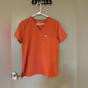 Figs Scrubs Limited Edition Terracotta Catarina Scrub Top